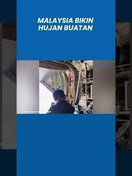 Malaysia Bikin Hujan Buatan Redakan Kabut Asap Karhutla Indonesia